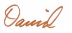 Dave's signature